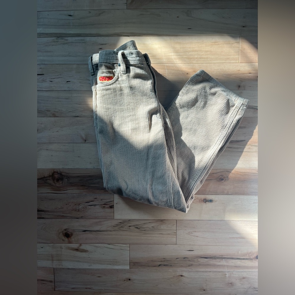 Empyre Khaki Corduroy Pants  Size-26